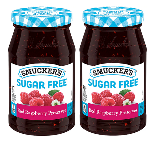 Smucker's Sugar Free Red Raspberry Preserves 2 Pack