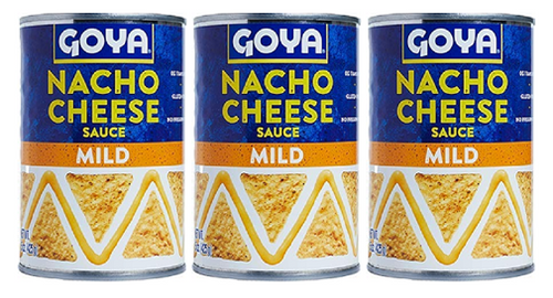 Goya Nacho Cheese Sauce Mild 3 Pack
