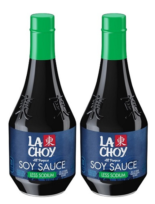 La Choy All Purpose Soy Sauce Less Sodium 2 Pack