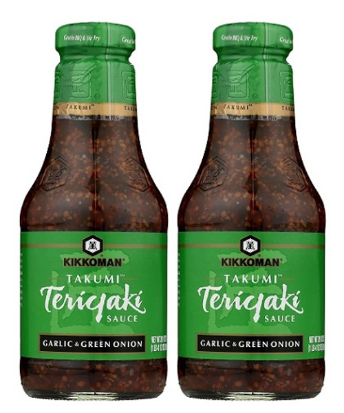 Kikkoman Takumi Teriyaki Sauce Garlic & Green Onion 2 Pack