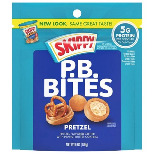 Skippy P.B. Bites Pretzel