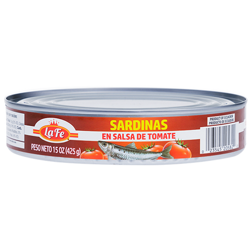 La Fe Sardines in Tomato Sauce Sardinas En Salsa de Tomate