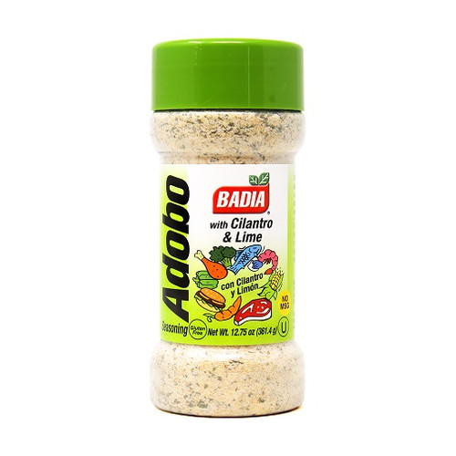 Badia Adobo With Cilantro & Lime con Cilantro y Limon