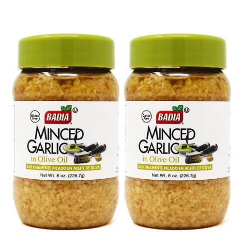 Badia Minced Garlic In Olive Oil 2 Pack