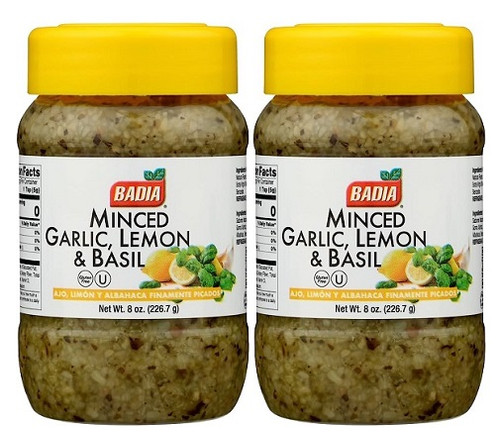 Badia Minced Garlic Lemon & Basil 2 Pack