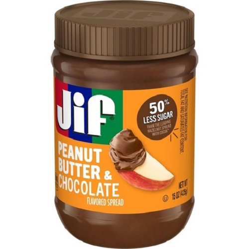 Jif Peanut Butter & Chocolate Flavored Spread