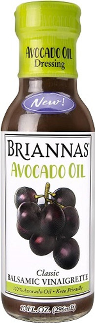Briannas Avocado Oil Dressing Classic Balsamic Vinaigrette
