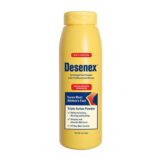 Desenex Antifungal Powder Cures Athlete's Foot 2% Miconazole Nitrate