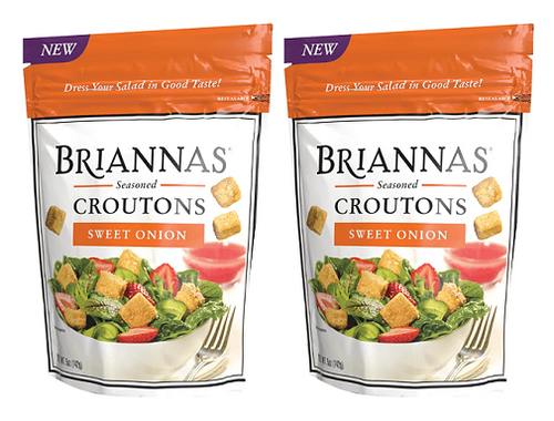 Brianna's Croutons Sweet Onion 2 Pack