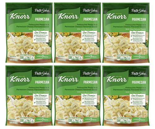 Knorr Pasta Sides Parmesan 6 Pack