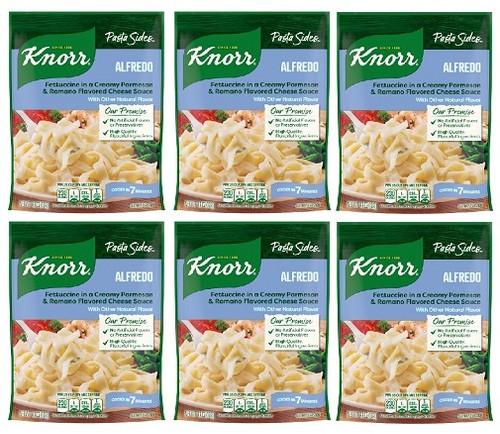 Knorr Pasta Sides Alfredo 6 Pack