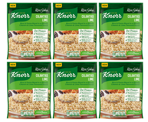 Knorr Rice Sides Cilantro Lime 6 Pack