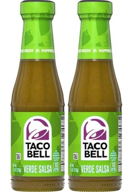 Taco Bell Verde Salsa 2 Pack