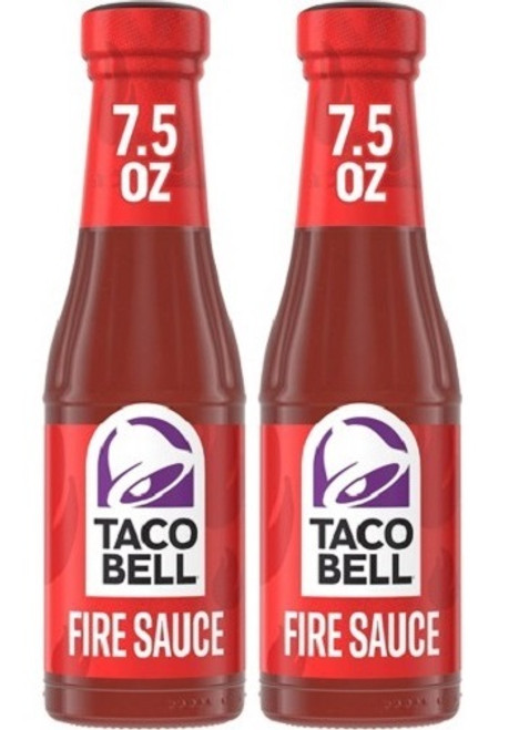 Taco Bell Hot Sauce Fire 2 Pack