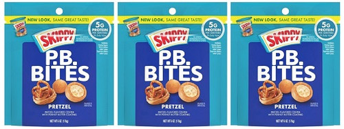 Skippy P.B. Bites Pretzel 3 Pack