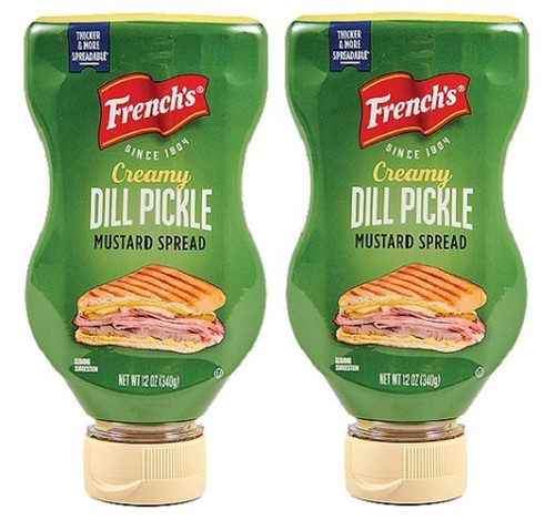French's Creamy Dill Pickle Mustard Spread 2 Pack