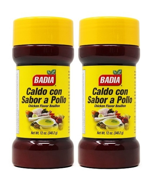 Badia Caldo Con Sabor a Pollo Chicken Flavor Bouillon 2 Pack