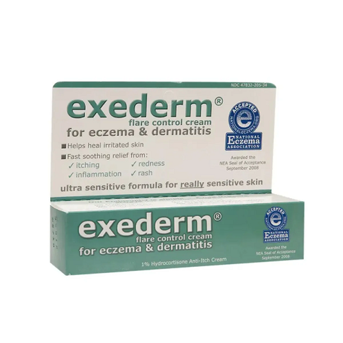 Exederm Flare Control Cream for Eczema & Dermatitis Anti-Itch