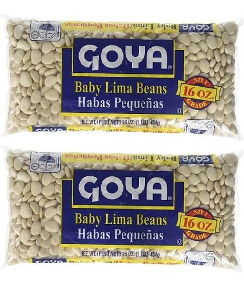 Goya Baby Lima Beans/Habas Pequenas 2 Pack