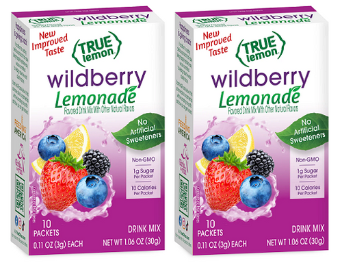 True Lemon Wildberry Lemonade Drink Mix 2 Pack