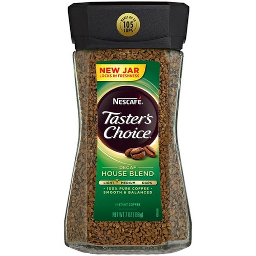 Nescafe Taster's Choice Instant Coffee Decaf House Blend