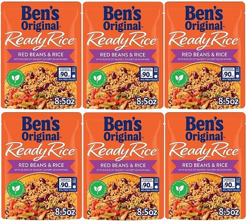 Ben's Original Ready Rice Red Beans & Rice 6 Pack