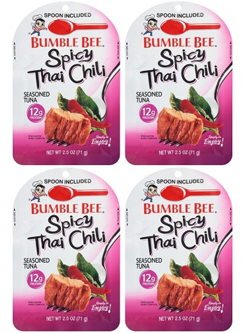 Bumble Bee Spicy Thai Chili Seasoned Tuna 4 Pack