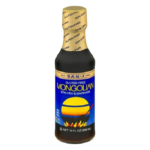 San J Gluten Free Mongolian Marinade & Stir Fry