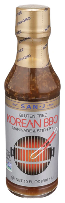 San J Gluten Free Korean BBQ Marinade & Stir Fry