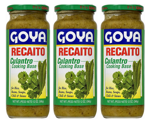 Goya Recaito Culantro Cooking Base 3 Pack