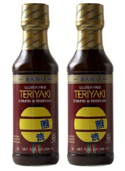 San J Gluten Free Teriyaki Sauce 2 Pack