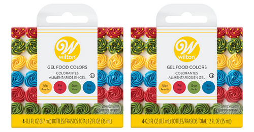 Wilton Gel Food Colors Primary Colors 2 Pack