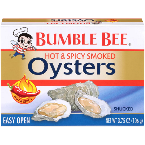 Bumble Bee Hot & Spicy Smoked Oysters
