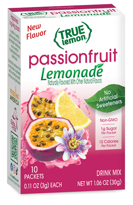 True Lemon Passionfruit Lemonade Drink Mix