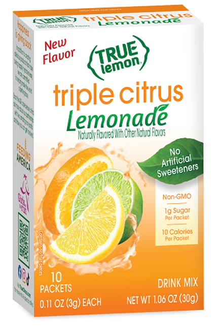 True Lemon Triple Citrus Lemonade Drink Mix