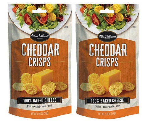 Mrs. Cubbison's Cheddar Baked Cheese Crisps 2 Pack