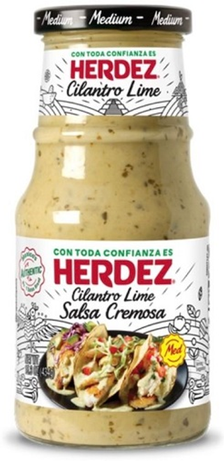 Herdez Cilantro Lime Salsa Cremosa Medium