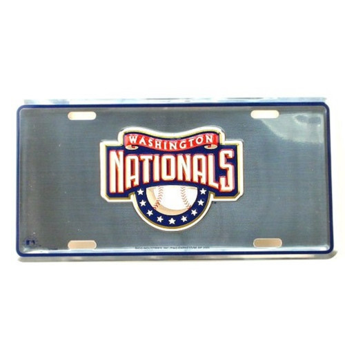 Washington Nationals MLB Mirror License Plate