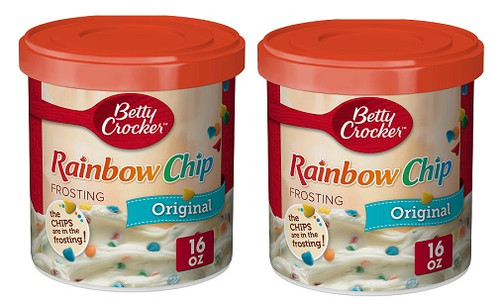 Betty Crocker Frosting Rainbow Chip 2 Pack