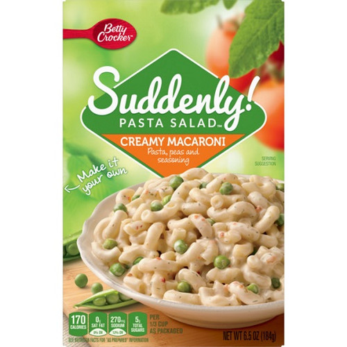 Betty Crocker Suddenly Pasta Salad Creamy Macaroni