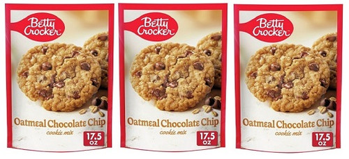 Betty Crocker Cookie Mix Oatmeal Chocolate Chip 3 Pack