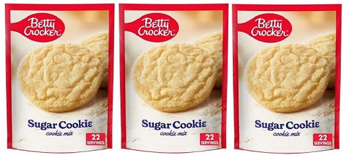 Betty Crocker Cookie Mix Sugar Cookie 3 Pack