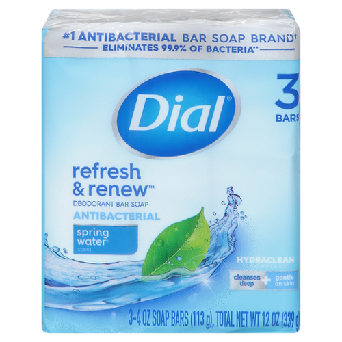 Dial Refresh & Renew Spring Water Bar Soap