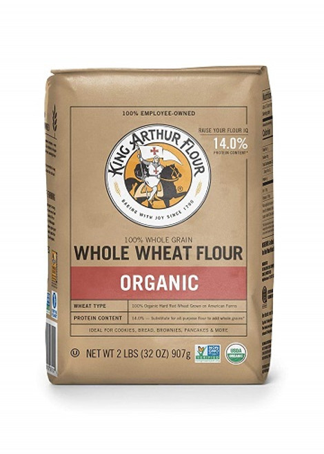 King Arthur Organic 100% Whole Grain Whole Wheat Flour