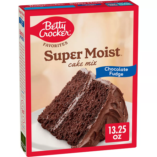 Betty Crocker Super Moist Chocolate Fudge Cake Mix