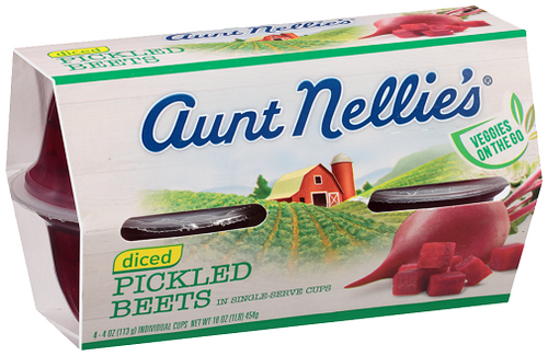 Aunt Nellie's Diced Pickled Beets Cups