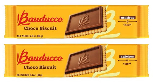 Bauducco Choco Biscuit Cookies 2 Pack