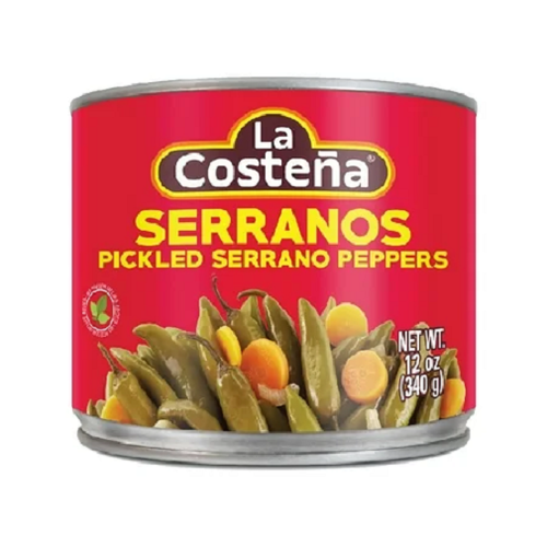 La Costena Serranos Pickled Serrano Peppers