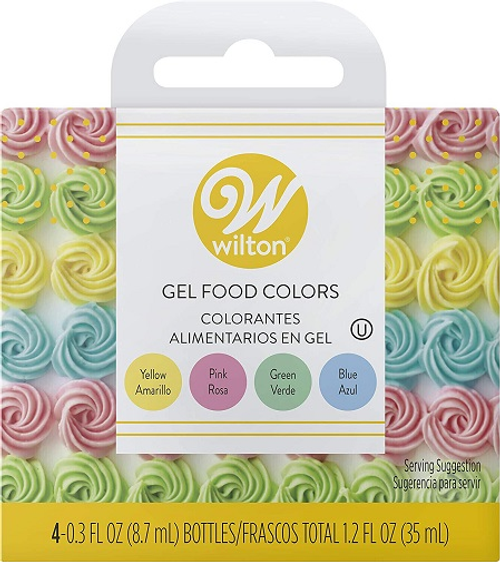 Wilton Gel Food Colors Pastel Colors