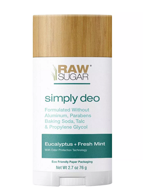 Raw Sugar Simply Deo Eucalyptus & Fresh Mint Deodorant